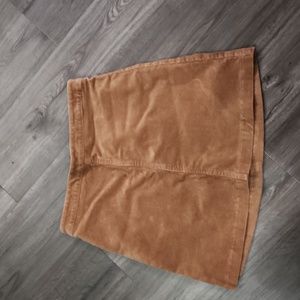 Corduroy skirt